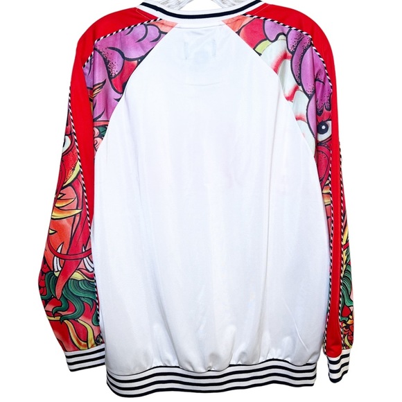 Adidas women’s Rita Ora sweatshirt size S dragon print - Picture 3 of 13